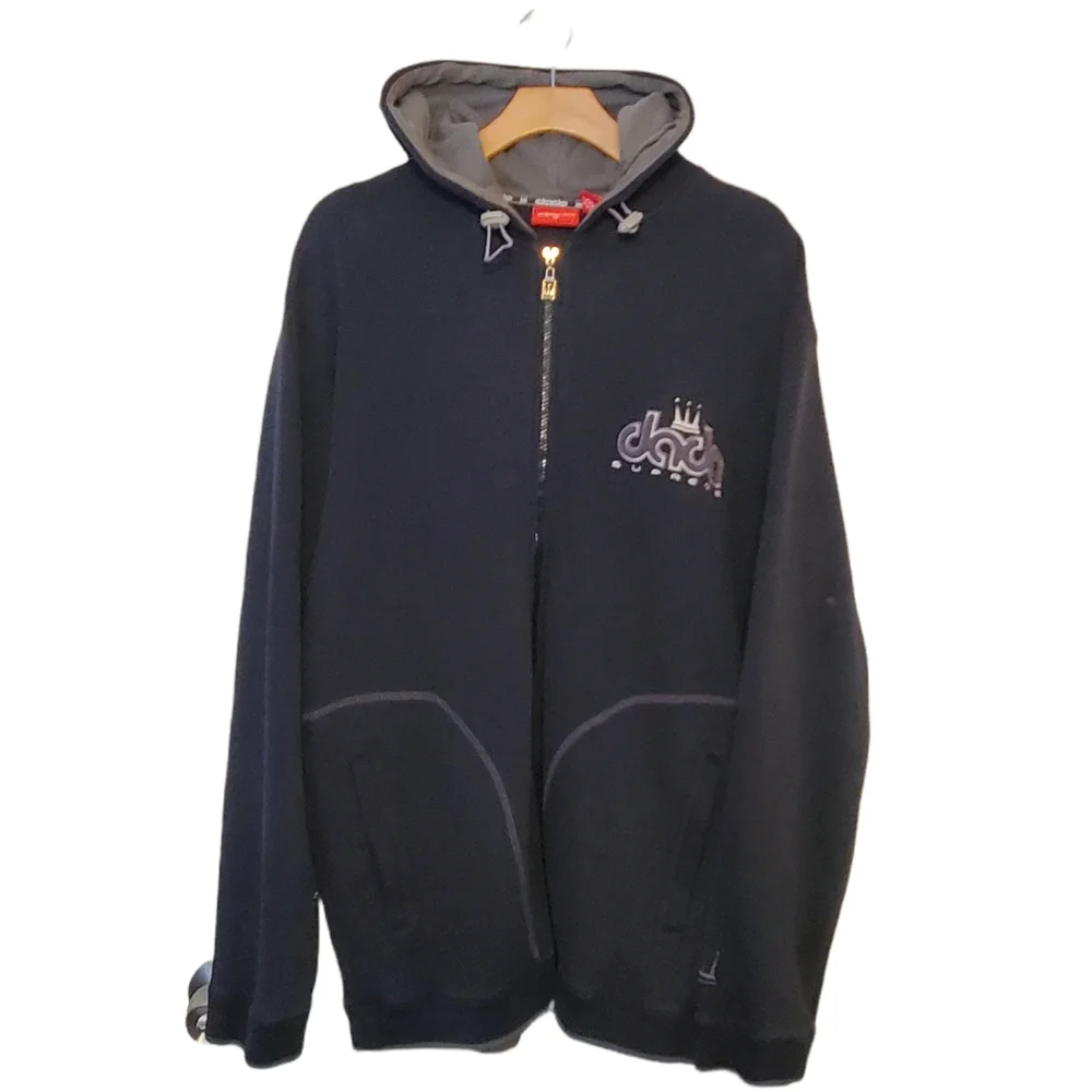 Dada Supreme | Shirts | Dada Supreme Large Grey Black Zip Up